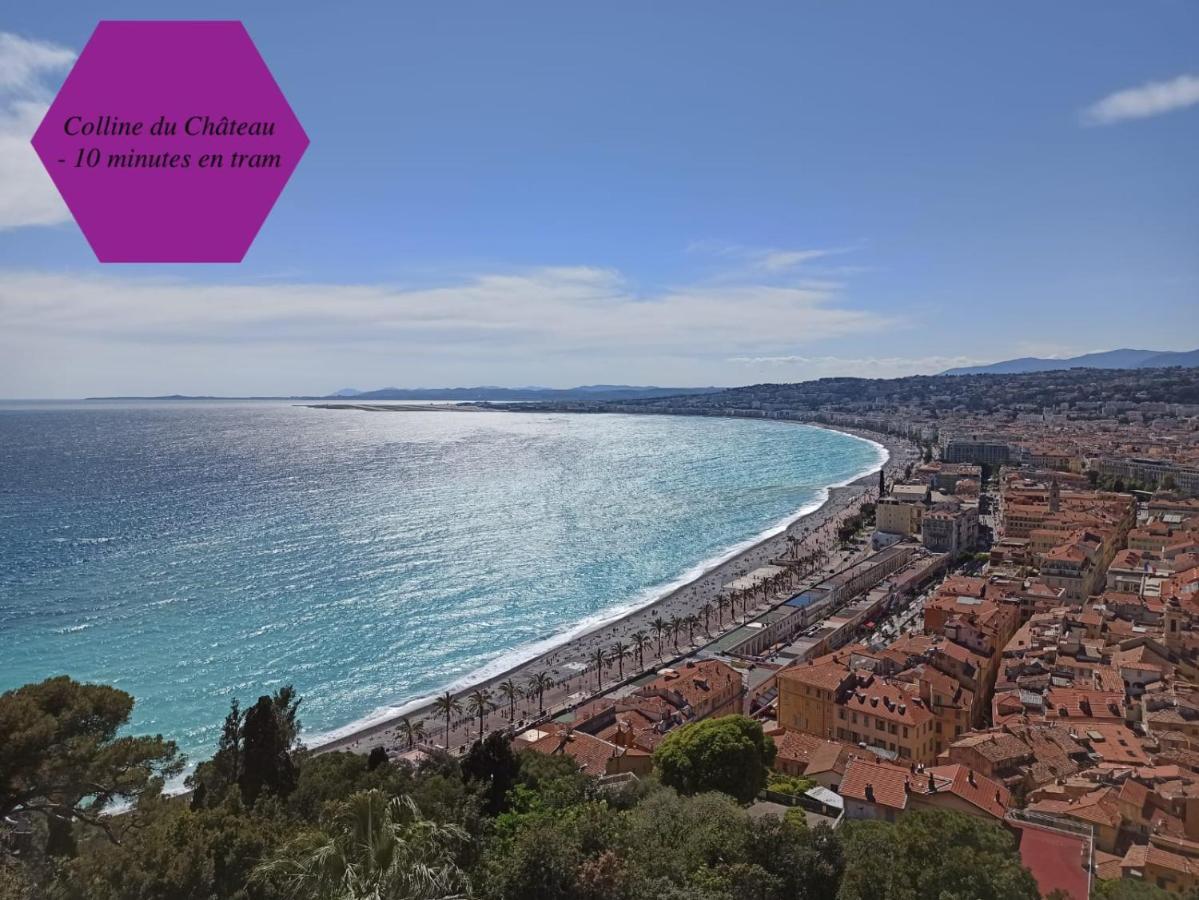 ניס Studio - 1 Minute De La Plage Et De La Promenade Des Anglais מראה חיצוני תמונה